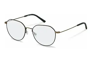 Rodenstock R2632 H000 black, gold antique