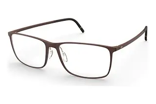 Silhouette 2955 6030 Maroon Linen