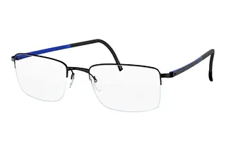 Silhouette 5457 6078 Satined Black / Indigo