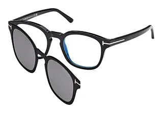 Tom Ford FT5532-B 01D Glänzend Schwarz