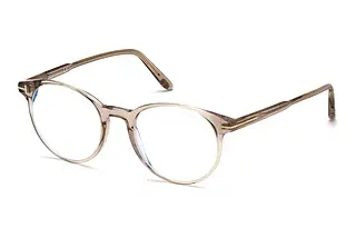 Tom Ford FT5695-B 045 Glänzend Hellbraun