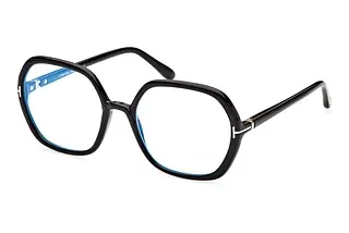 Tom Ford FT5814-B 001 Glänzend Schwarz
