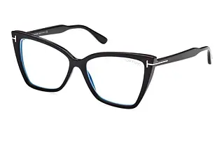 Tom Ford FT5844-B 005 Matt Schwarz