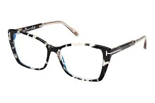 Tom Ford FT5893-B 005 Dunkel Havanna