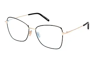 Tom Ford FT5906-B 001 Schwarz/Einfarbig