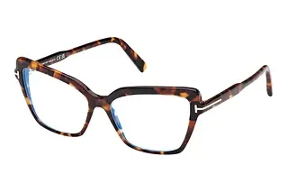 Tom Ford FT5948-B 052 Dunkel Havanna