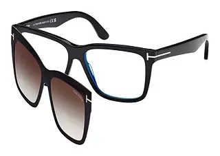 Tom Ford FT6069-B 001 Glänzend Schwarz