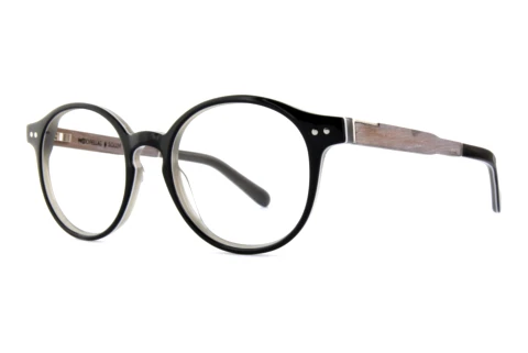 Designerbrillen Wood Fellas Solln Premium (10935 chalk oak/black white)