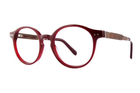 Designerbrillen Wood Fellas Solln Premium (10935 curled/burgundy)