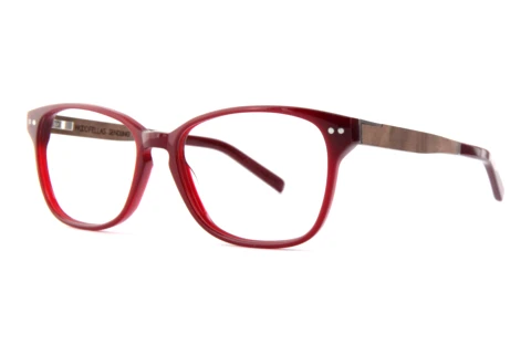 Designerbrillen Wood Fellas Sendling Premium (10937 curled/burgundy)