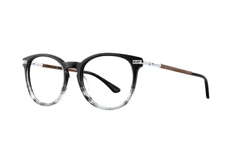 Designerbrillen Wood Fellas Pfersee (11002 macassar/black)