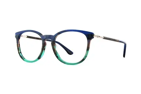 Designerbrillen Wood Fellas Pfersee (11002 walnut/blue)