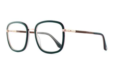 Designerbrillen Wood Fellas SERENO (11129 macassar/green/rose gold)