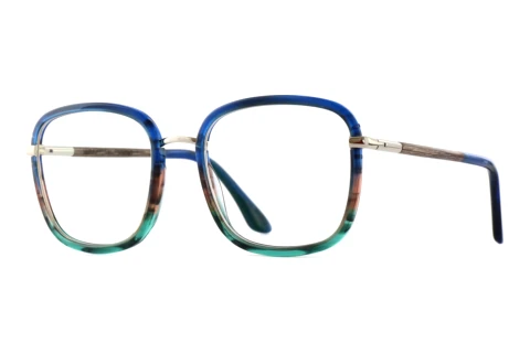 Designerbrillen Wood Fellas SERENO (11129 walnut/blue/gold)
