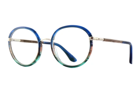 Designerbrillen Wood Fellas OSTRO (11130 walnut/blue/gold)