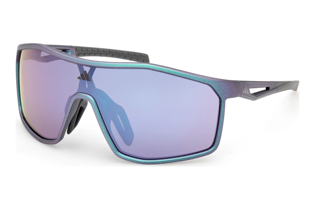Adidas   SP0117 97Z violett verspiegeltMatt Dunkelgrün