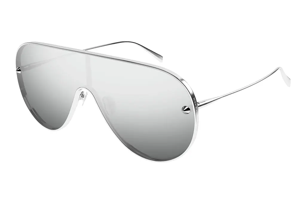 Alexander McQueen   AM0481S 004 SILVER