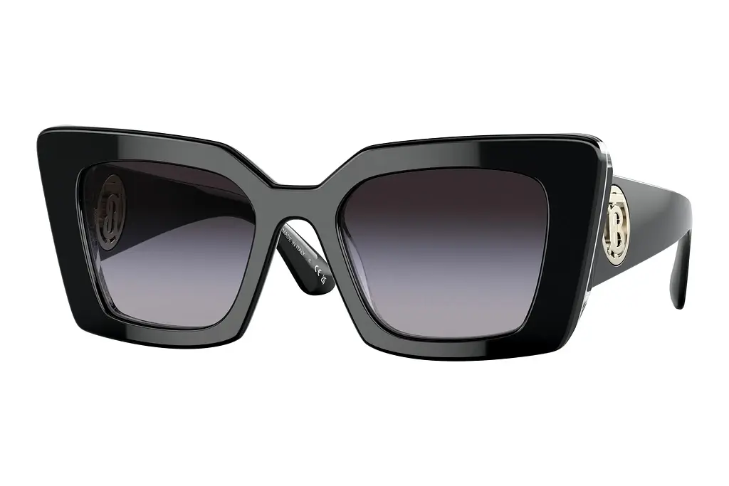 Burberry   BE4344 40368G Grey GradientBlack/Print Tb/Crystal