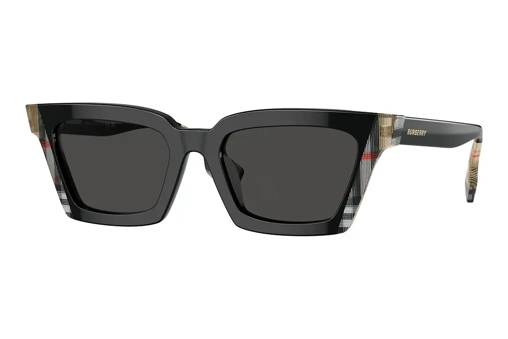 Burberry   BE4392U 405587 Dark GreyBlack/Vintage Check