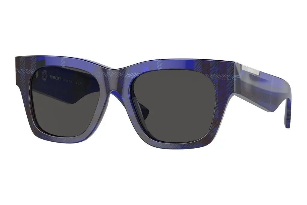 Burberry   BE4424 411487 Dark GreyCheck Blue