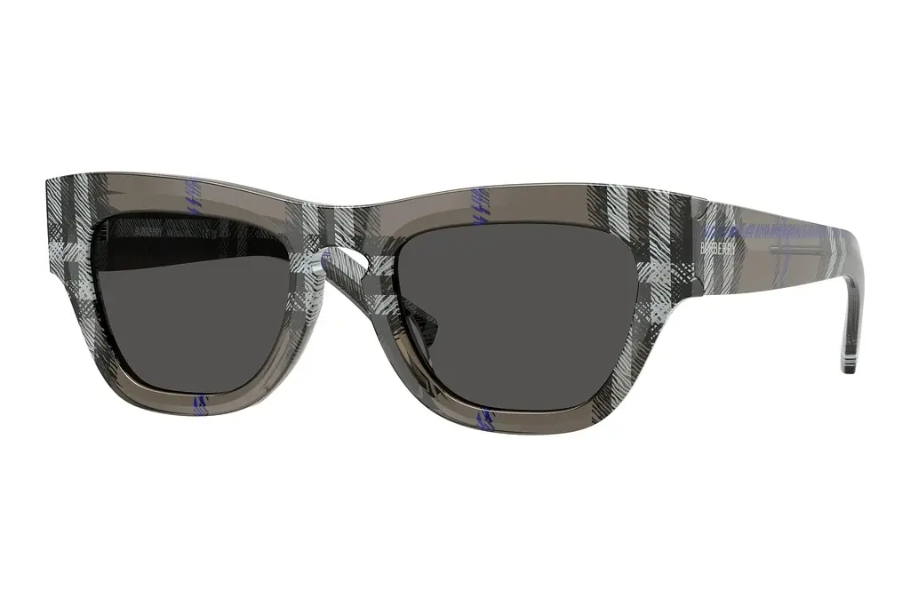 Burberry   BE4440U 414787 Dark GreyCheck Lichen
