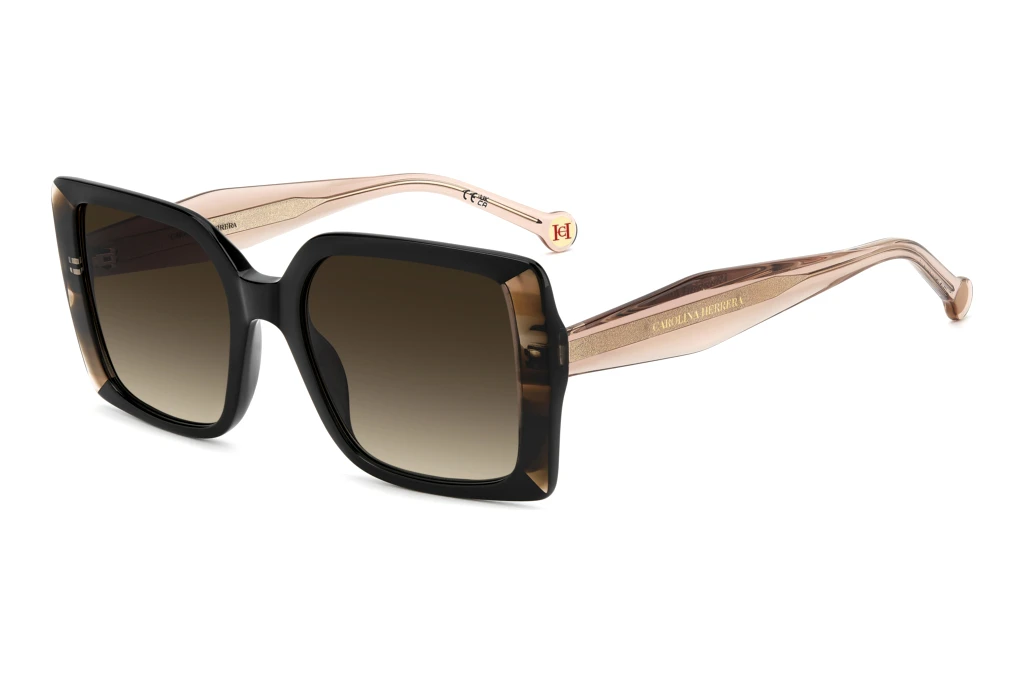 Carolina Herrera   HER 0391/S KDX/HA BROWN SHADEDBLACK NUDE