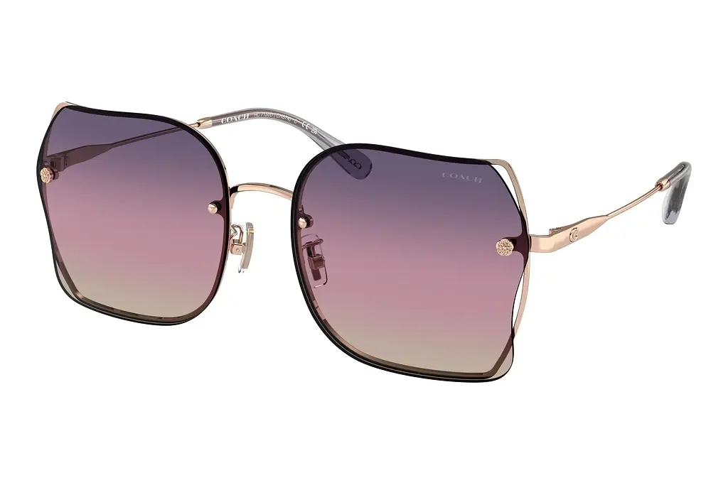 Coach   HC7150D 9331U6 Purple Pink Peach GradientShiny Rose Gold