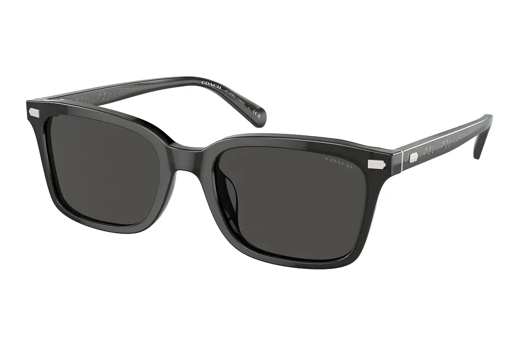 Coach   HC8398U 581787 Grey SolidTransparent Dark Grey