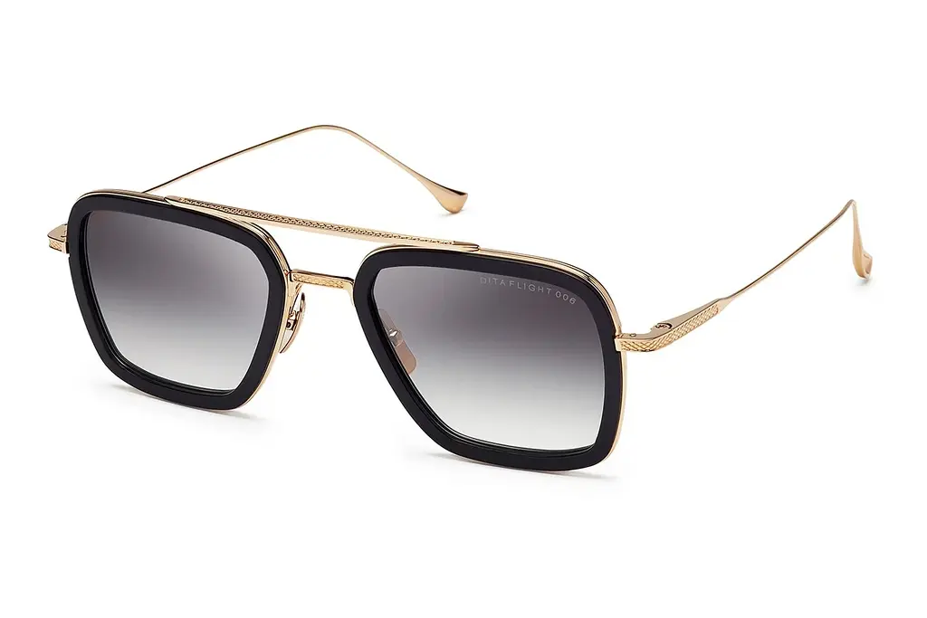DITA   7806 B GREY GRADIENTBLACK/GOLD