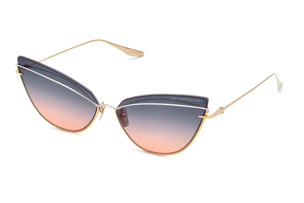 DITA   DTS-527 02 Dark Grey to Peach - ARRose Gold - Silver