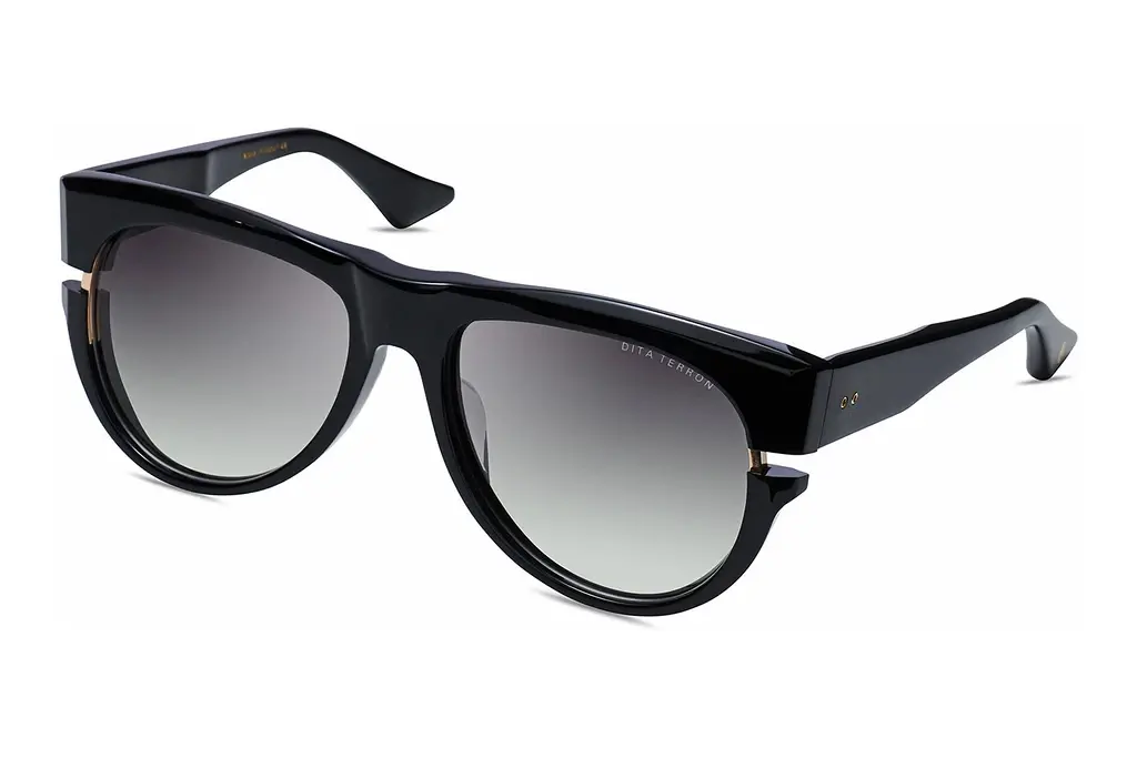 DITA   DTS-703 01A Grey to ClearBlack - Yellow Gold