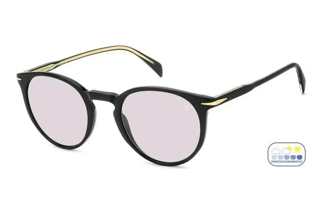 David Beckham   DB 1139/S 807/KE VIOLET TO GREY PHOTOCHROMATICSCHWARZ
