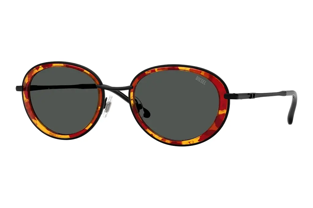 Diesel   DL1018 100887 Dark GreyMatte Black