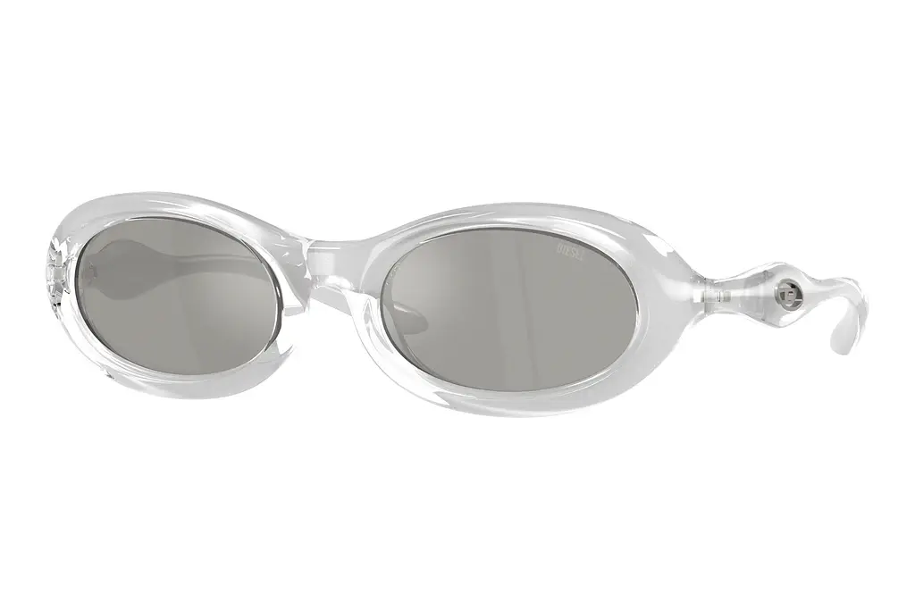 Diesel   DL3011U 20296G Light Grey Mirror SilverMetallic Crystal