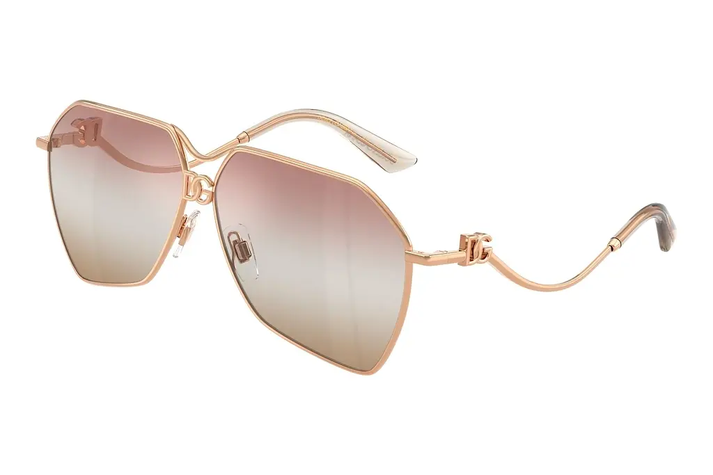 Dolce & Gabbana   DG2326 1298EL Grey GradientRose Gold