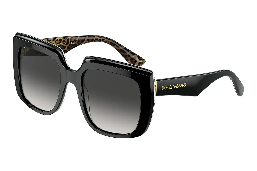 Dolce & Gabbana   DG4414 32998G Grey GradientBlack On Leo Brown