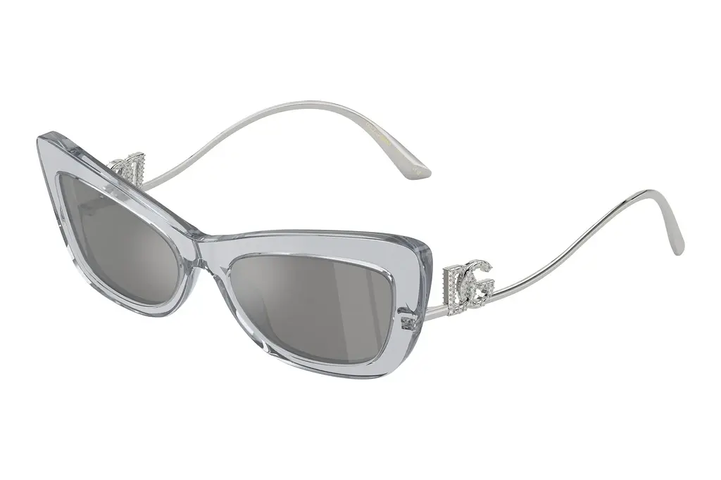 Dolce & Gabbana   DG4467B 32916G Light Grey Mirror SilverTransparent Grey