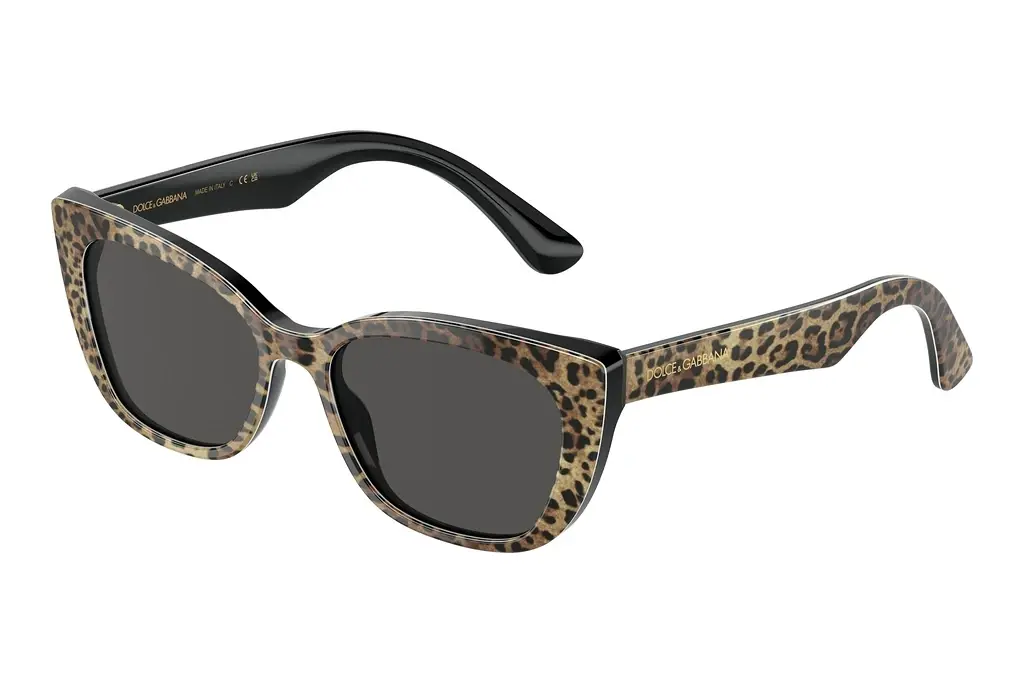 Dolce & Gabbana   DX4427 316387 Dark GreyLeo Brown/Black
