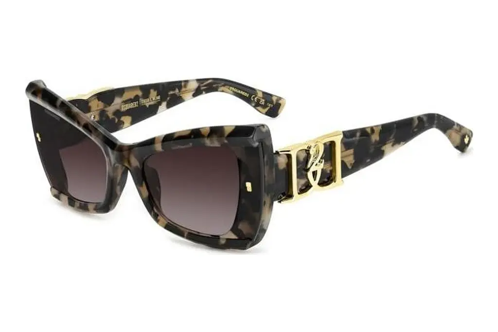 Dsquared2   D2 0170/S 086/3X PINK DOUBLESHADEHAVANNA