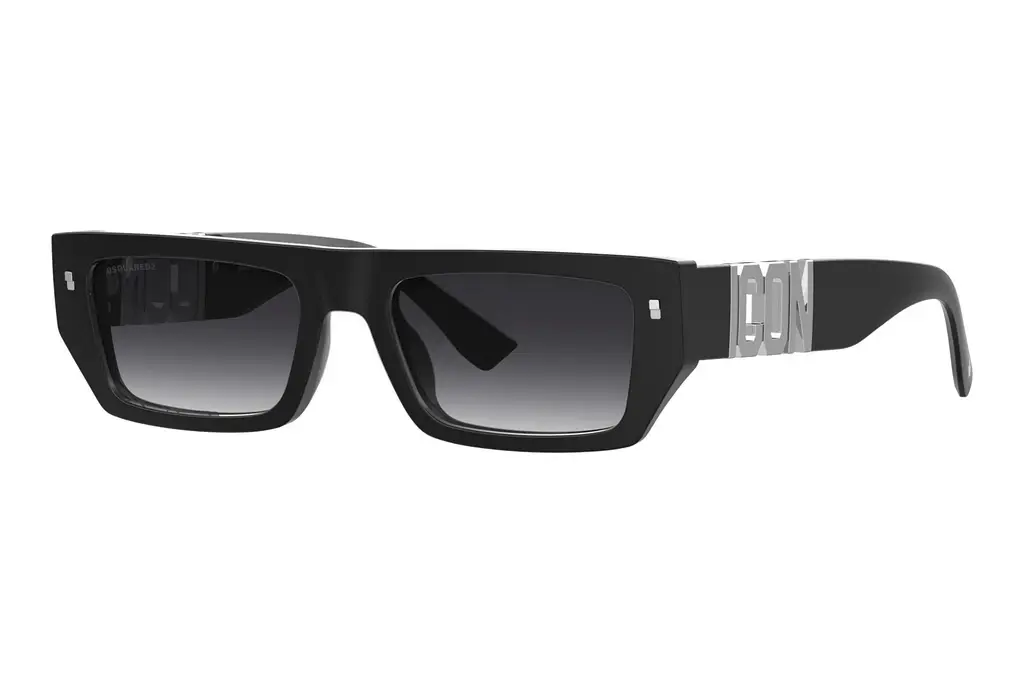 Dsquared2   ICON 0011/S 807/9O DARK GREY SHADEDSCHWARZ