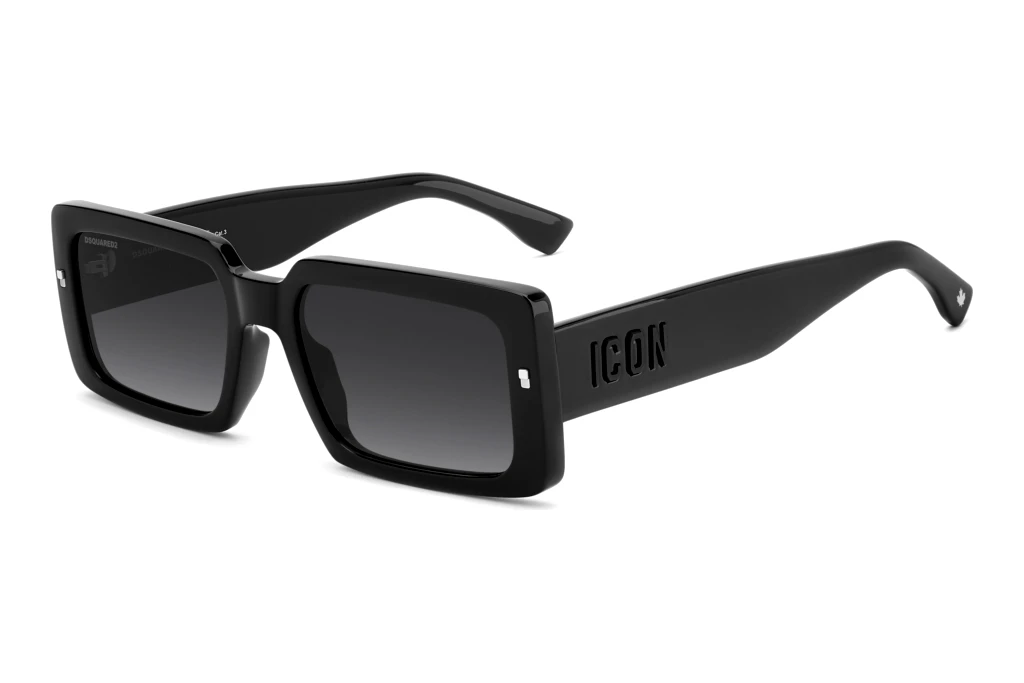 Dsquared2   ICON 0029/S 807/9O DARK GREY SHADEDBLACK
