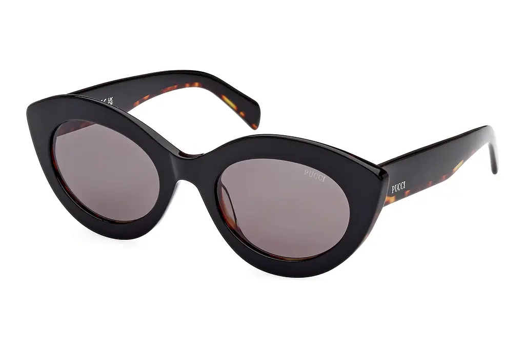 Emilio Pucci   EP0203 01A grauSchwarz/Havanna