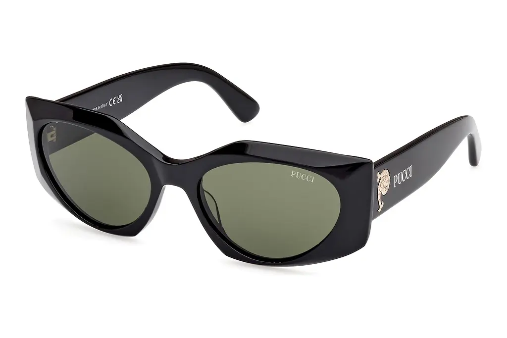 Emilio Pucci   EP0216 01N grünGlänzend Schwarz