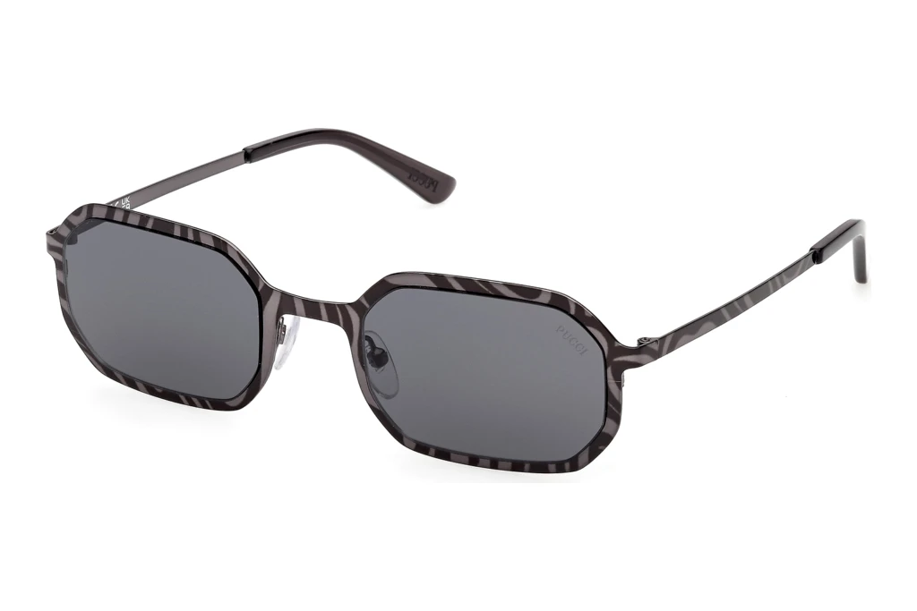 Emilio Pucci   EP0248 05A grauSchwarz/Muster