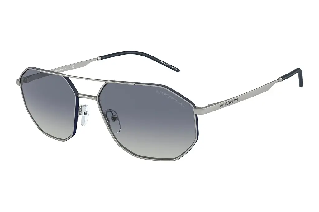 Emporio Armani   EA2147 30454L Blue GradientMatte Silver