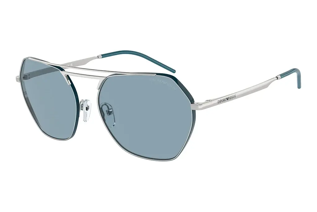 Emporio Armani   EA2148 301580 Light BlueShiny Silver