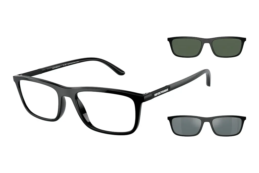 Emporio Armani   EA4160 50011W ClearShiny Black