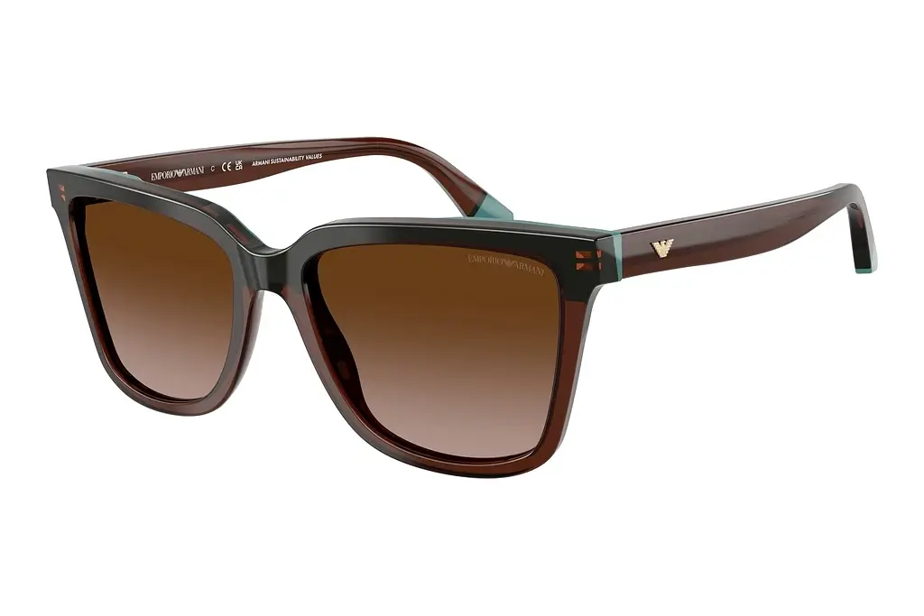 Emporio Armani   EA4261 631813 Brown GradientTransparent Brown/Teal