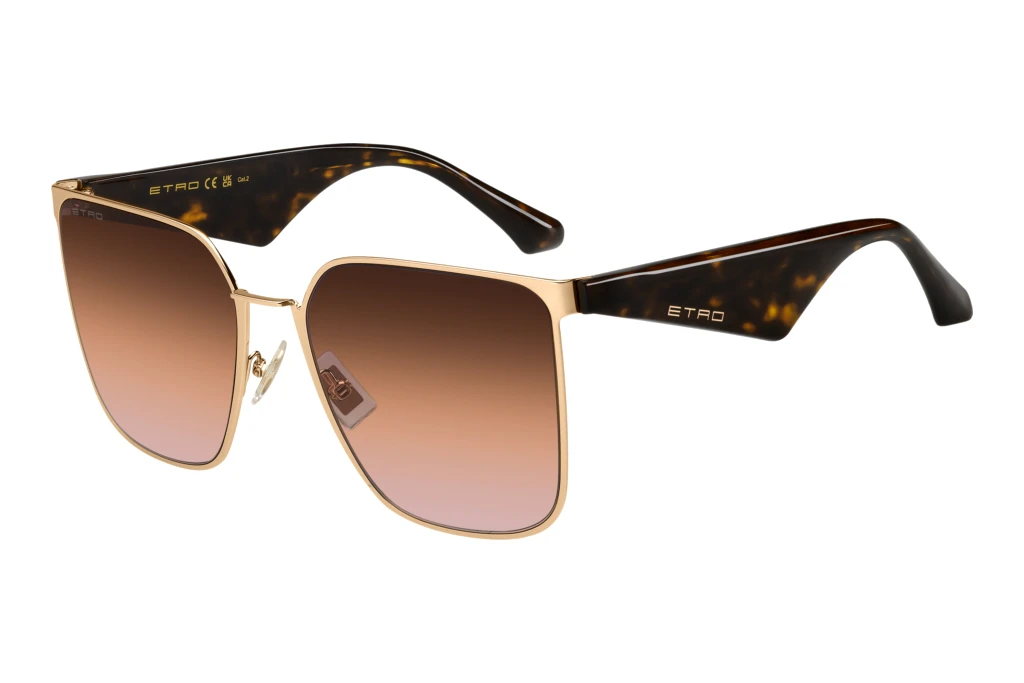 Etro   ETRO 0110/S DDB/N4 BROWN SHADED BRICKGOLD COPPER