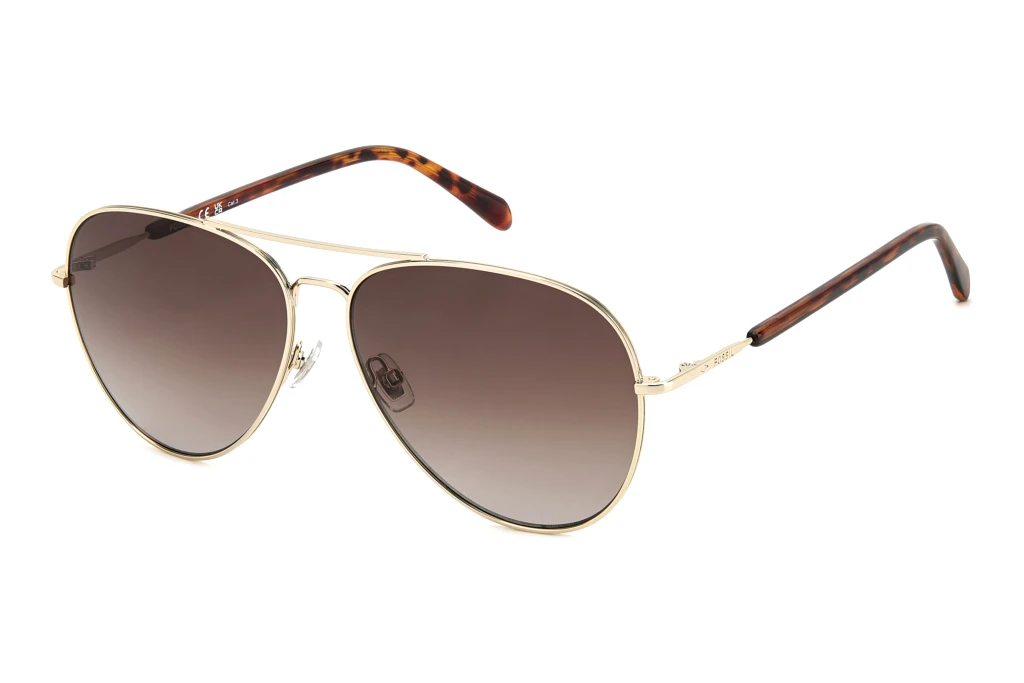 Fossil   FOS 3104/G/S DM2/HA BROWN SHADEDLIGHT GOLD BROWN HAVANA